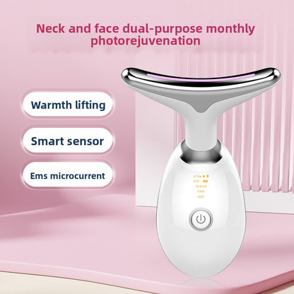 Portable EMS Neck Massage Beauty Device